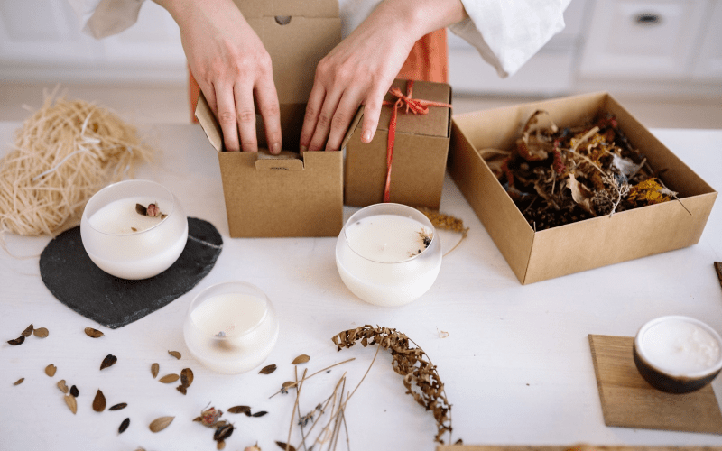 Package Ship Candles